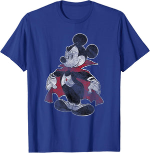 Disney Mickey & Friends Halloween Mickey Vampire T-Shirt - T-Shirt | Royal