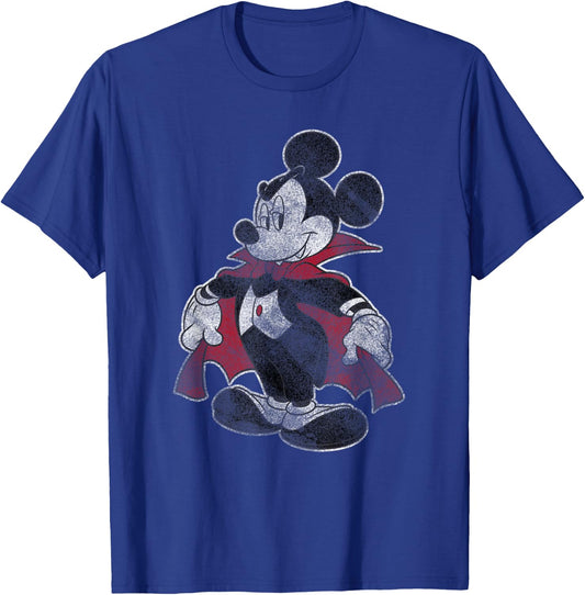 Disney Mickey & Friends Halloween Mickey Vampire T-Shirt - T-Shirt | Royal