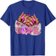 Black Woman Breast Cancer Nails Black Queen October HOPE T-Shirt - T-Shirt | Royal