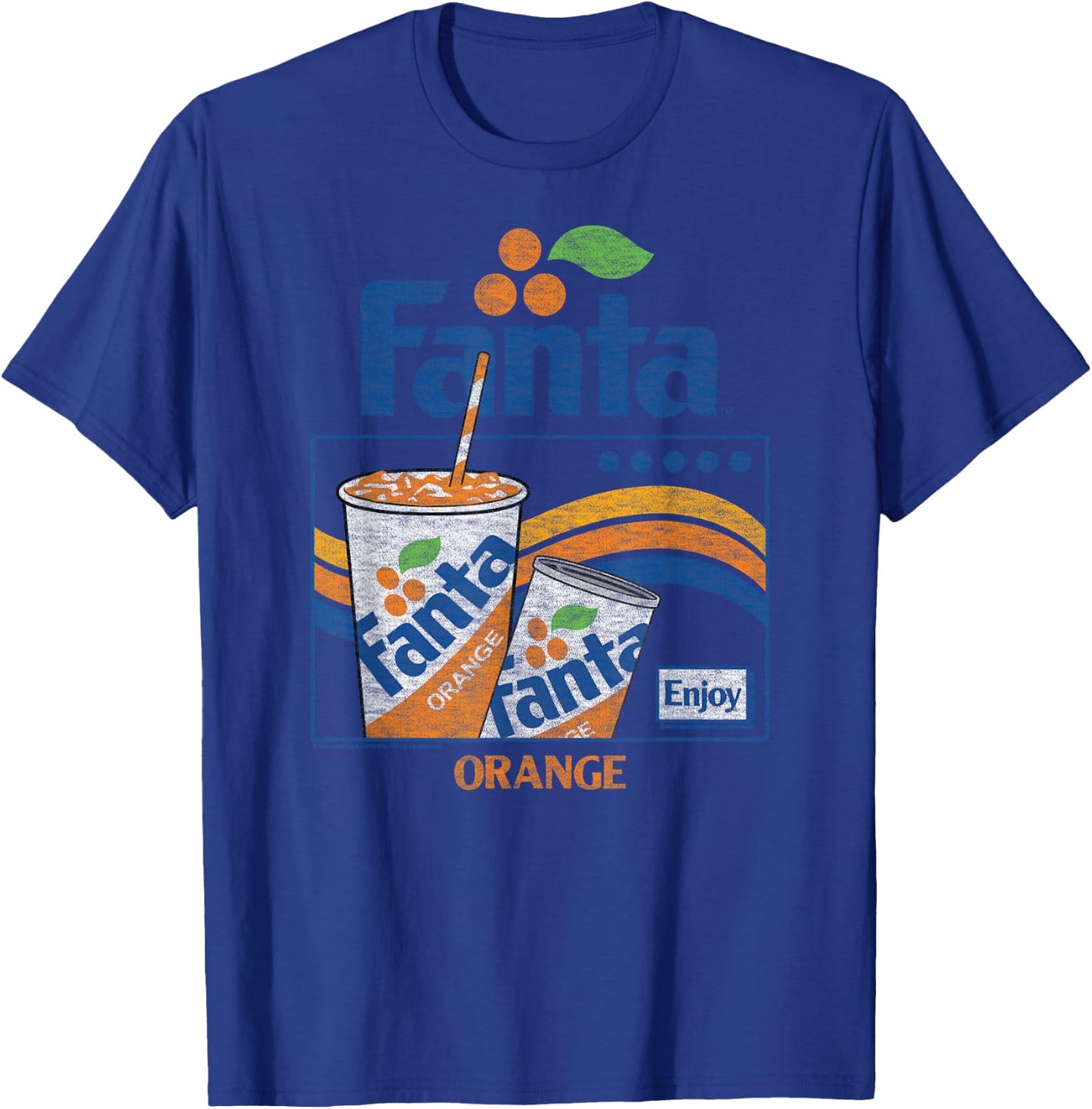 Coca-Cola - Fanta Enjoy T-Shirt - T-Shirt | Royal