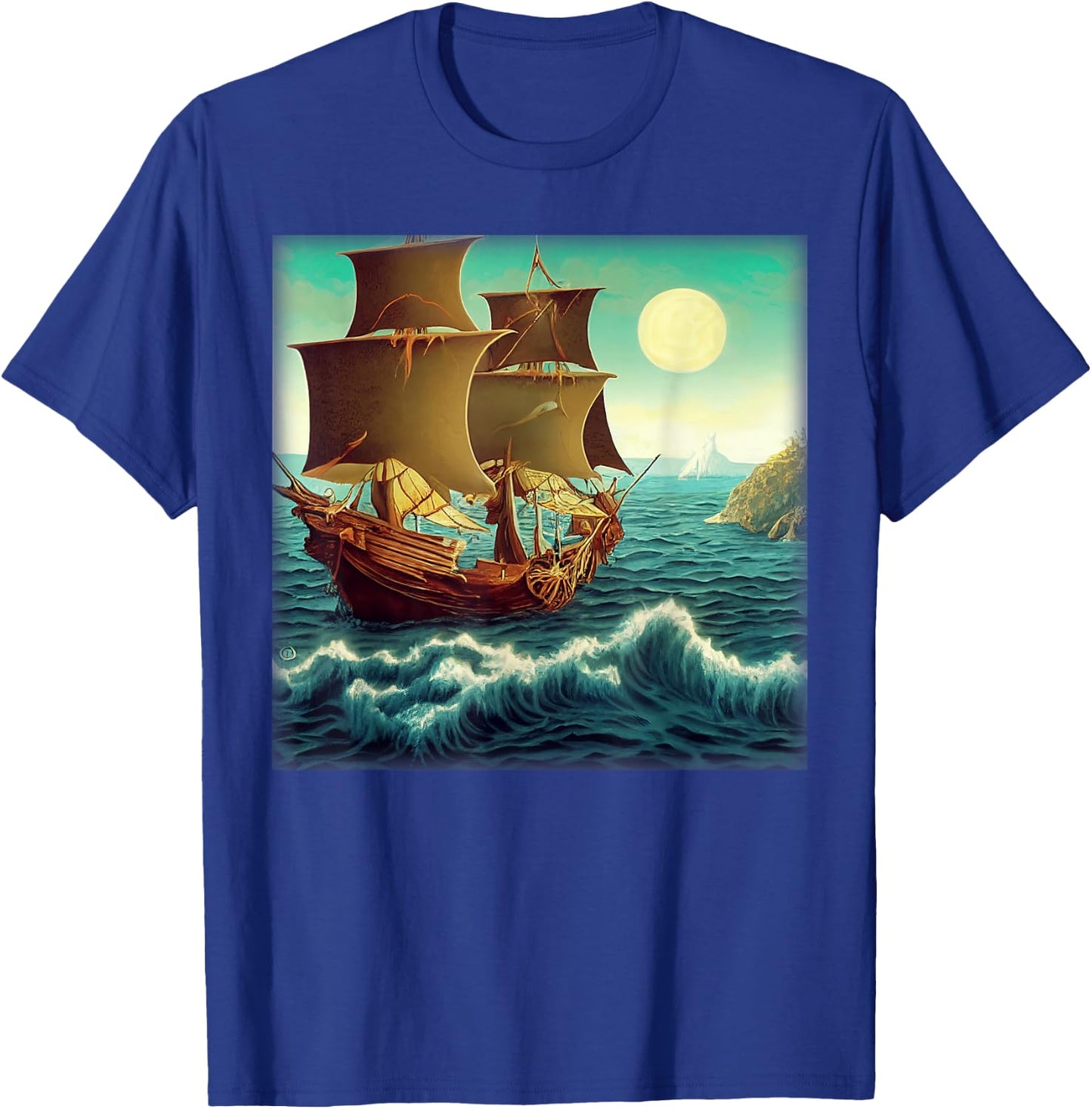 A Background Pirate In Monkey's Island T-Shirt - T-Shirt | Royal