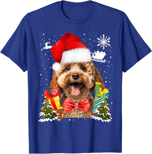 Cavapoo Christmas Outfit Idea For Kids & Christmas Cavapoo T-Shirt - T-Shirt | Royal