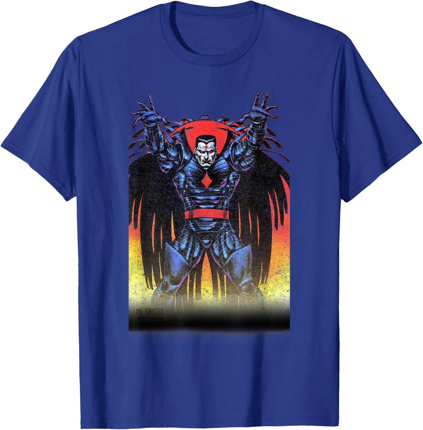 Marvel Comics Retro Classic Mr. Sinister Dawn Poster T-Shirt - T-Shirt | Royal