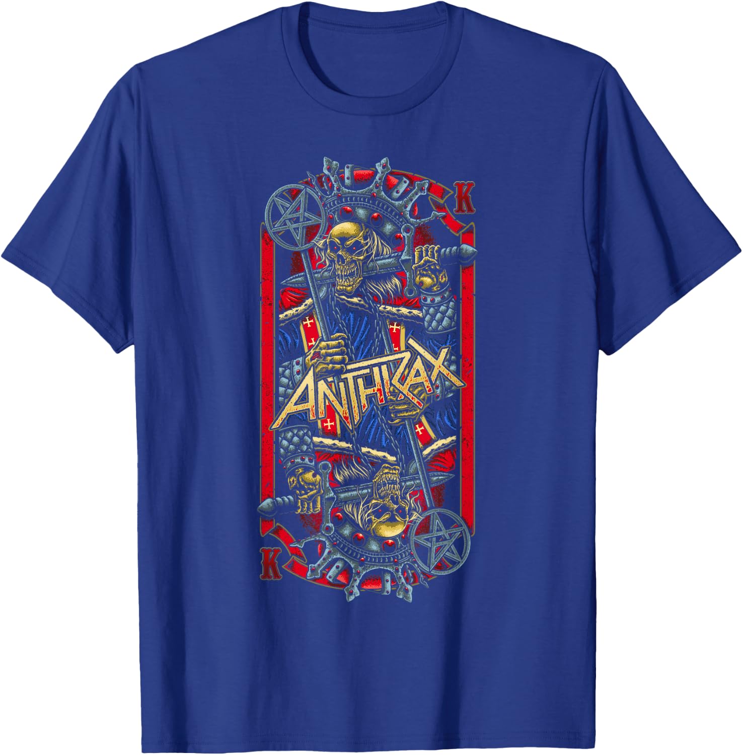 Anthrax – Evil King T-Shirt - T-Shirt | Royal
