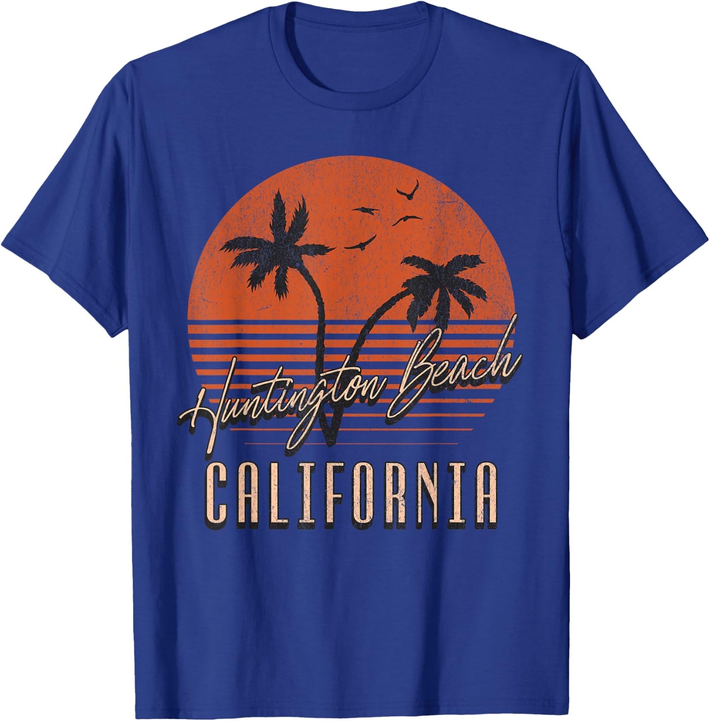 Huntington Beach T-Shirt - T-Shirt | Royal