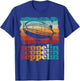 Dirigible Airship Retro Zeppelin 70s 80s Zepelin Zepplin T-Shirt - T-Shirt | Royal