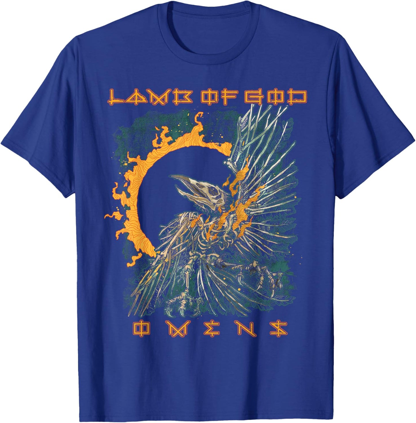 Lamb of God – Omens Birdbox T-Shirt - T-Shirt | Royal