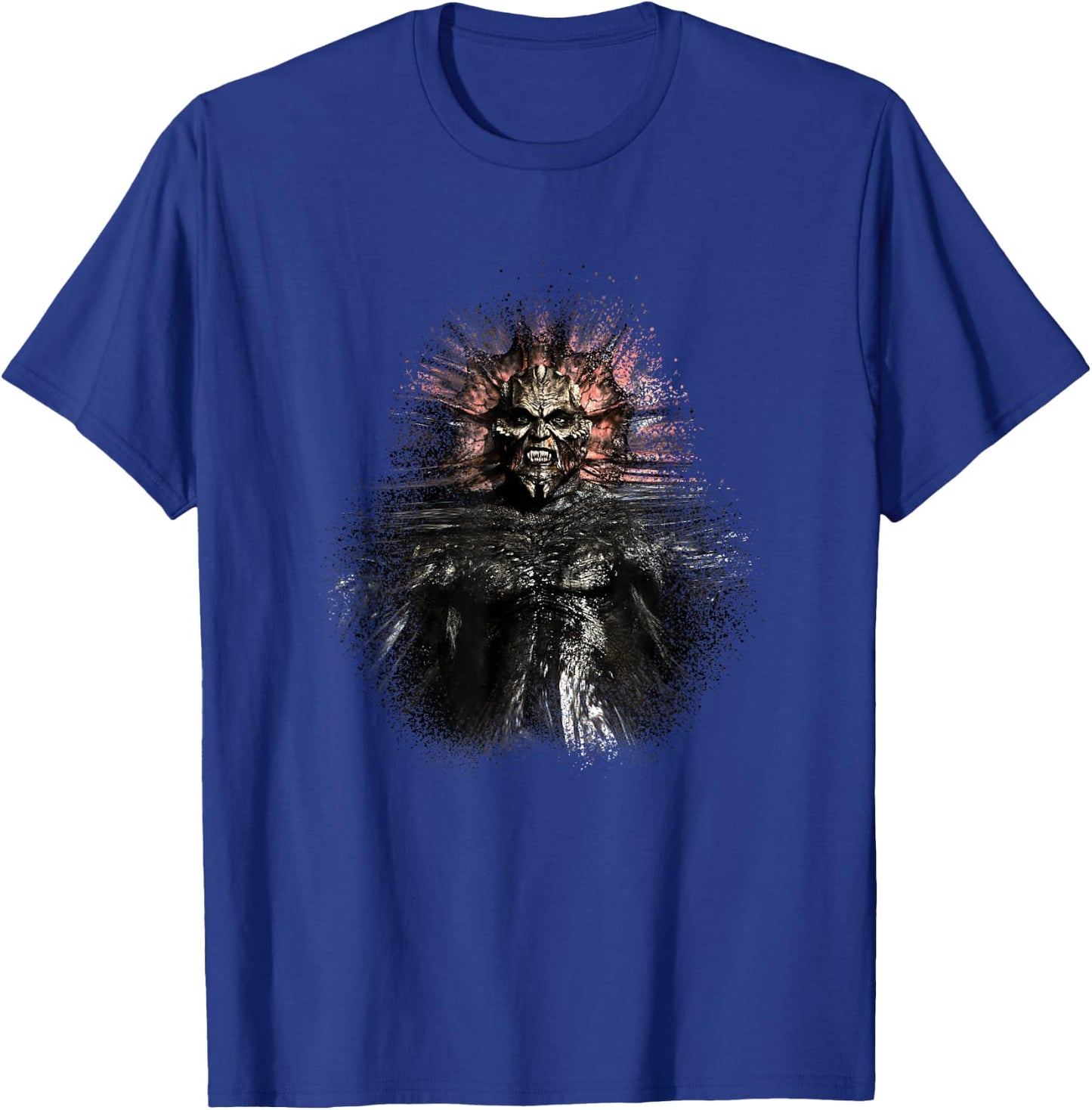 Jeepers Creepers Spray Bust T-Shirt - T-Shirt | Royal