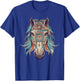 Horse Tribal Abstract Art Native American Geometric Horses T-Shirt - T-Shirt | Royal