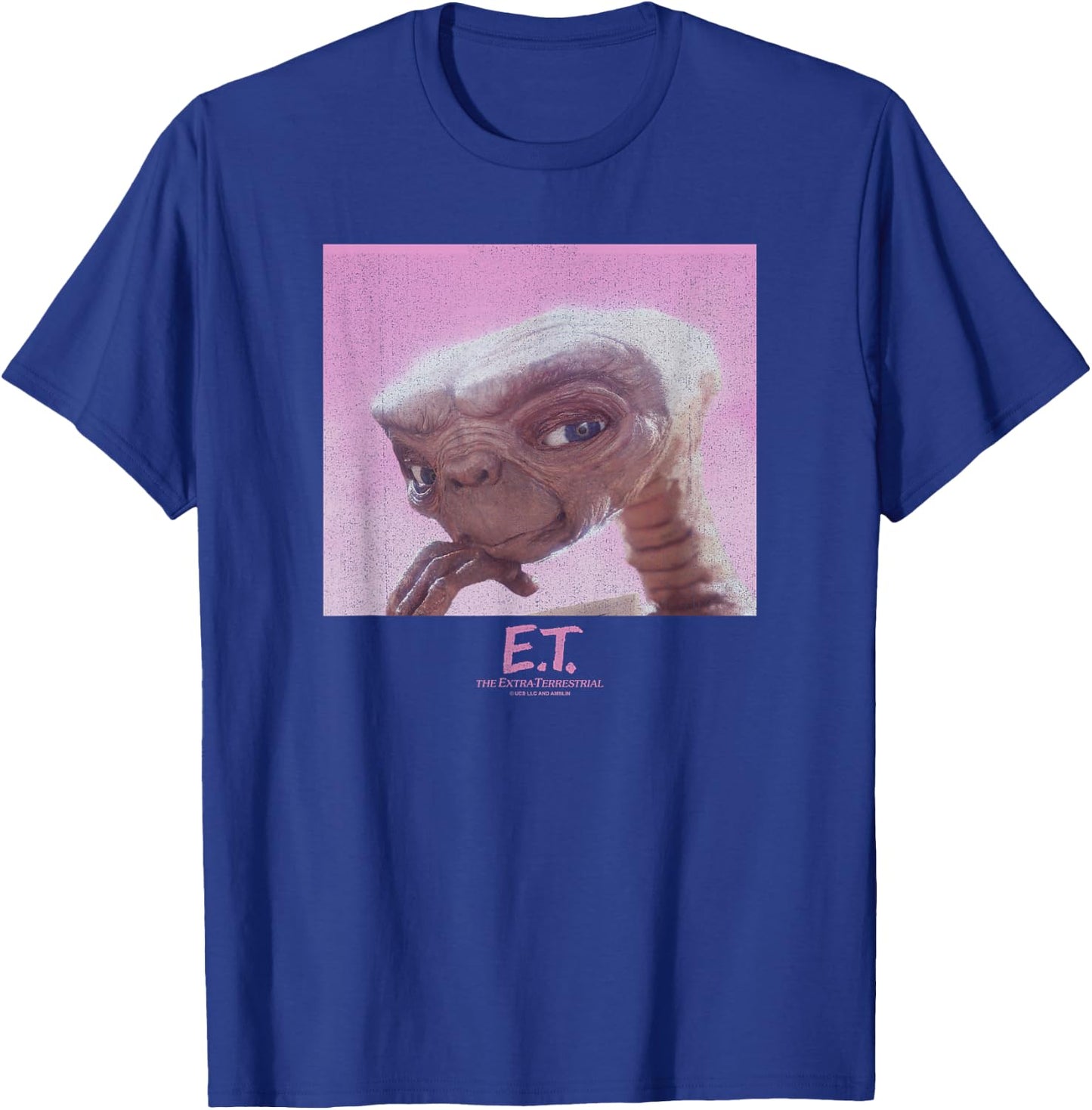 E.T. the Extra-Terrestrial Resting Portrait T-Shirt - T-Shirt | Royal