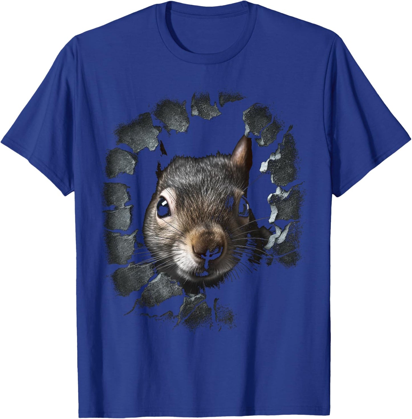 Squirrel Art - Wall Animal Squirrel T-Shirt - T-Shirt | Royal