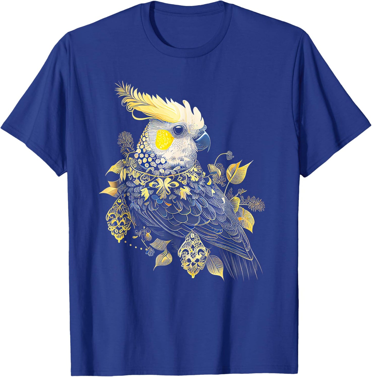 Love Cockatiel Women Parrot for pet Bird Lovers Cockatiel T-Shirt - T-Shirt | Royal