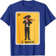 El Mariachi Mexican Slang Chicano Bingo Cards T-Shirt - T-Shirt | Royal