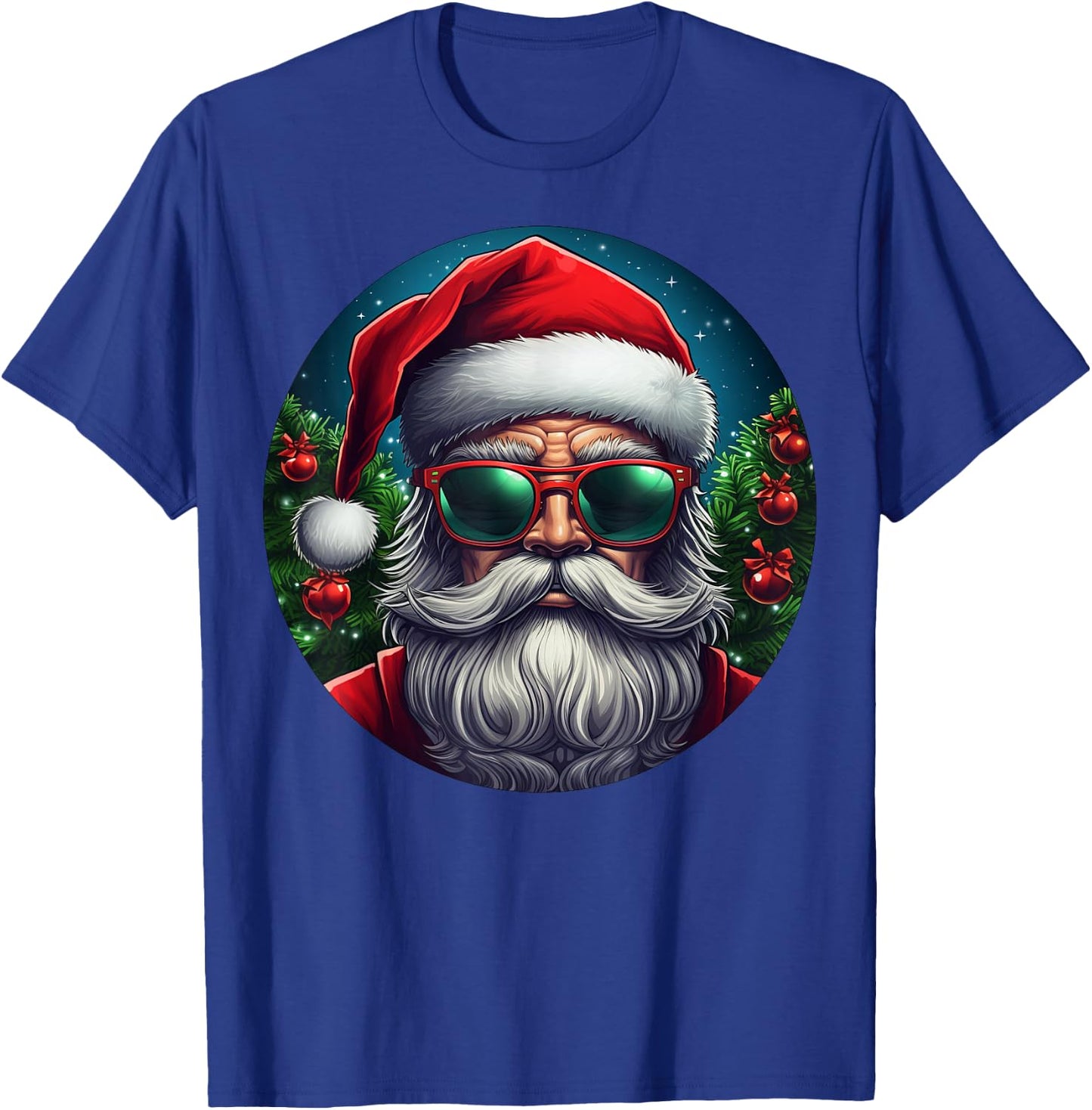 Cool Santa Claus T-Shirt - T-Shirt | Royal