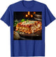 Epic Lasagna Slice Graphic For Italian Food Fans T-Shirt - T-Shirt | Royal
