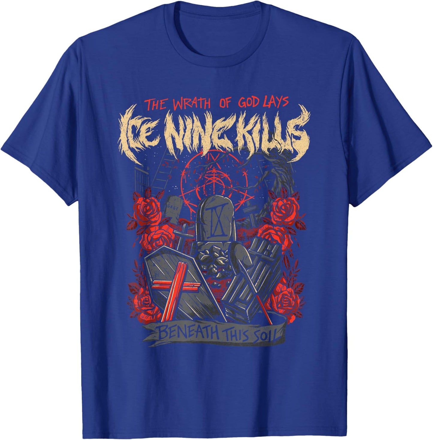 Ice Nine Kills – The Wrath of God T-Shirt - T-Shirt | Royal