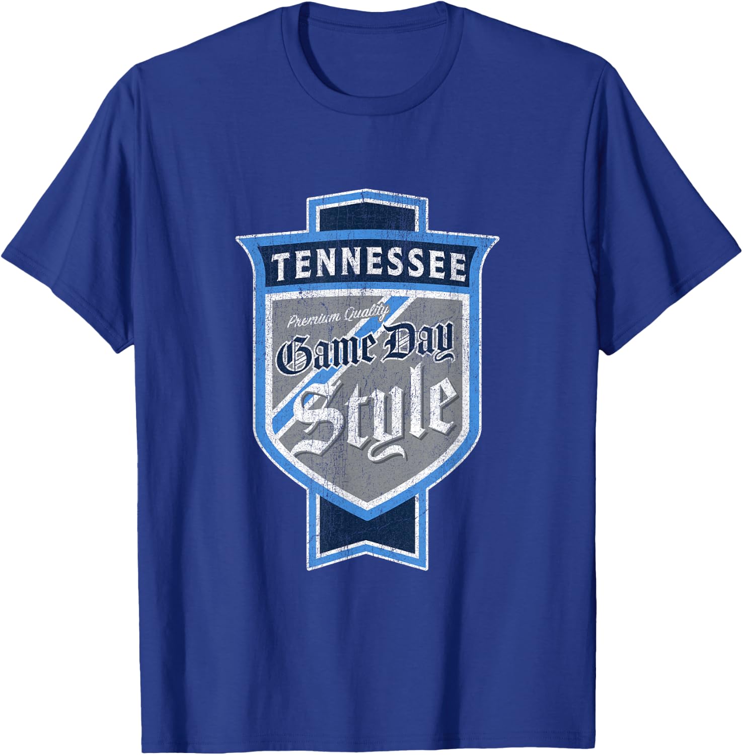 Faded Tennessee Beer Label - NashvillePride T-Shirt - T-Shirt | Royal