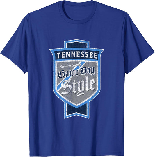 Faded Tennessee Beer Label - NashvillePride T-Shirt - T-Shirt | Royal