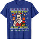 Make Him A Toy He Cant Refuse Christmas Funny Santa Hat T-Shirt - T-Shirt | Royal