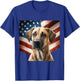 Black Mouth Cur 4th of July - Black Mouth Cur USA T-Shirt - T-Shirt | Royal