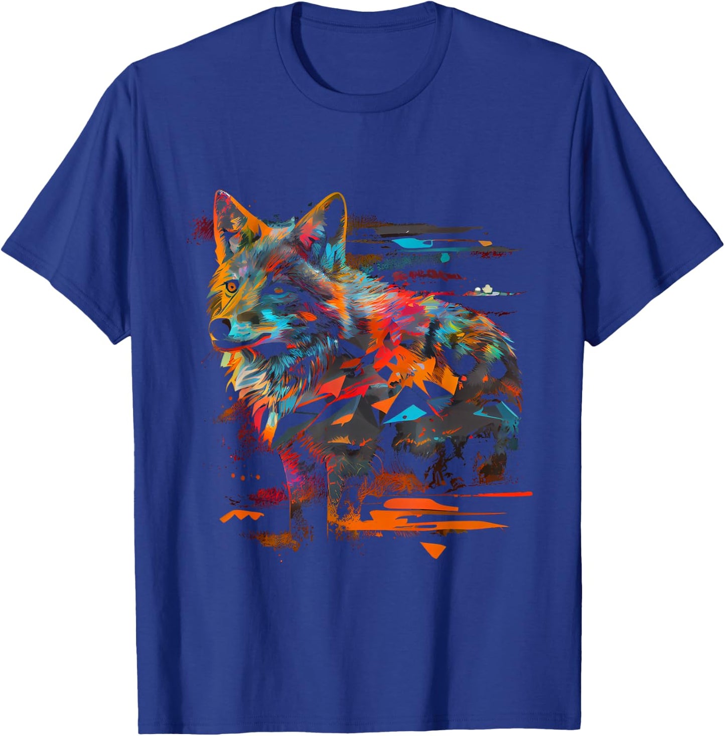 Coyote wildlife safari favorite animal animal fan coyote fan T-Shirt - T-Shirt | Royal