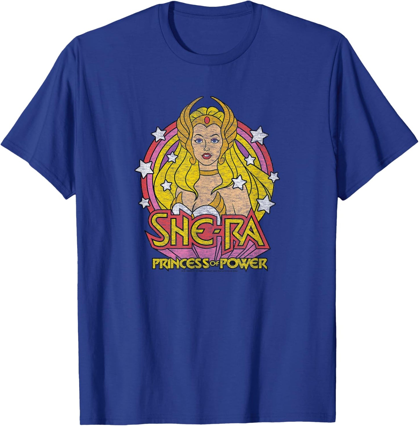 She-Ra - Princess Of Power With Stars T-Shirt - T-Shirt | Royal