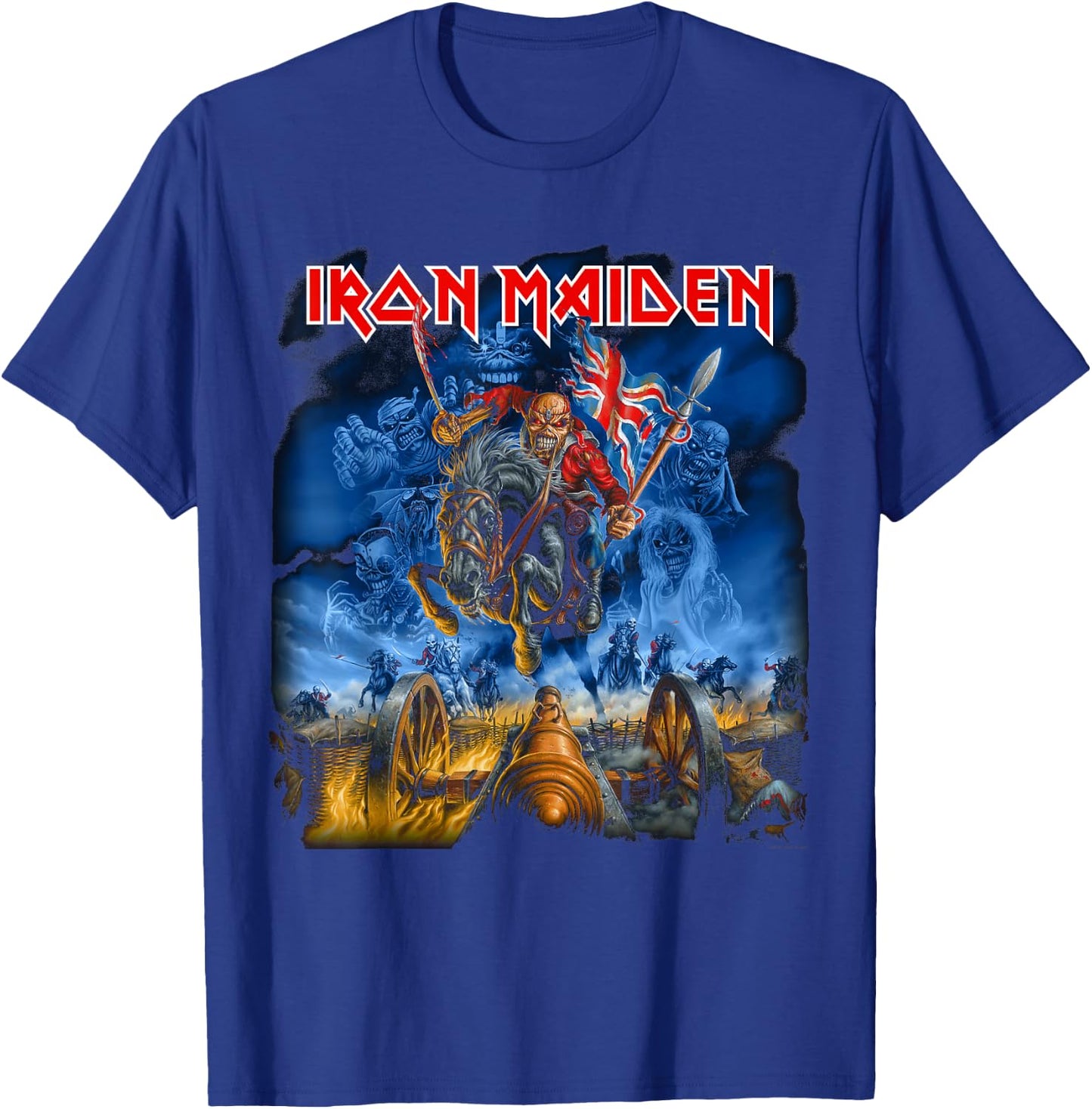 Iron Maiden - Trooper T-Shirt - T-Shirt | Royal
