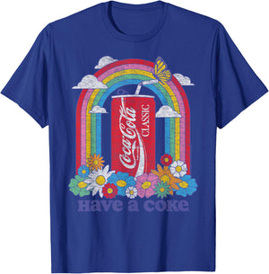 Coca-Cola - Have A Coke Rainbow T-Shirt - T-Shirt | Royal