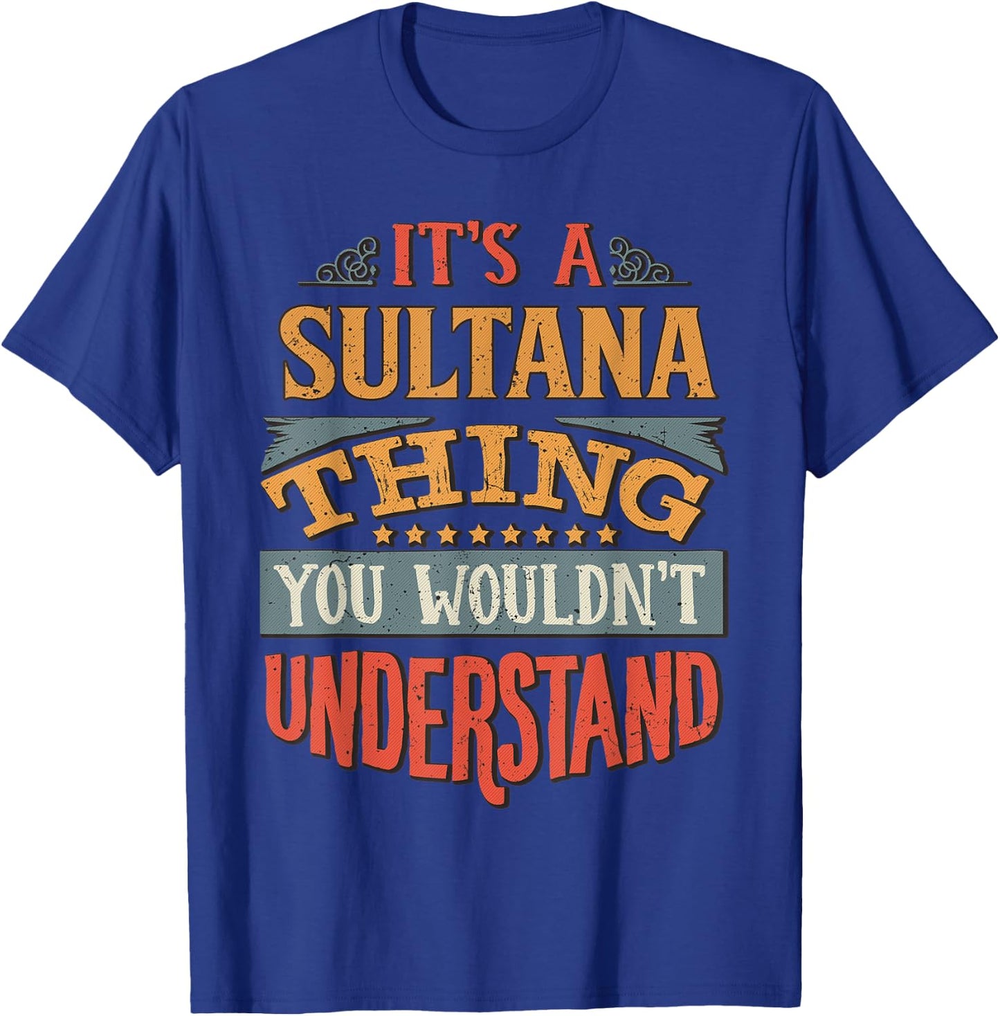 Sultana Name T-Shirt - T-Shirt | Royal