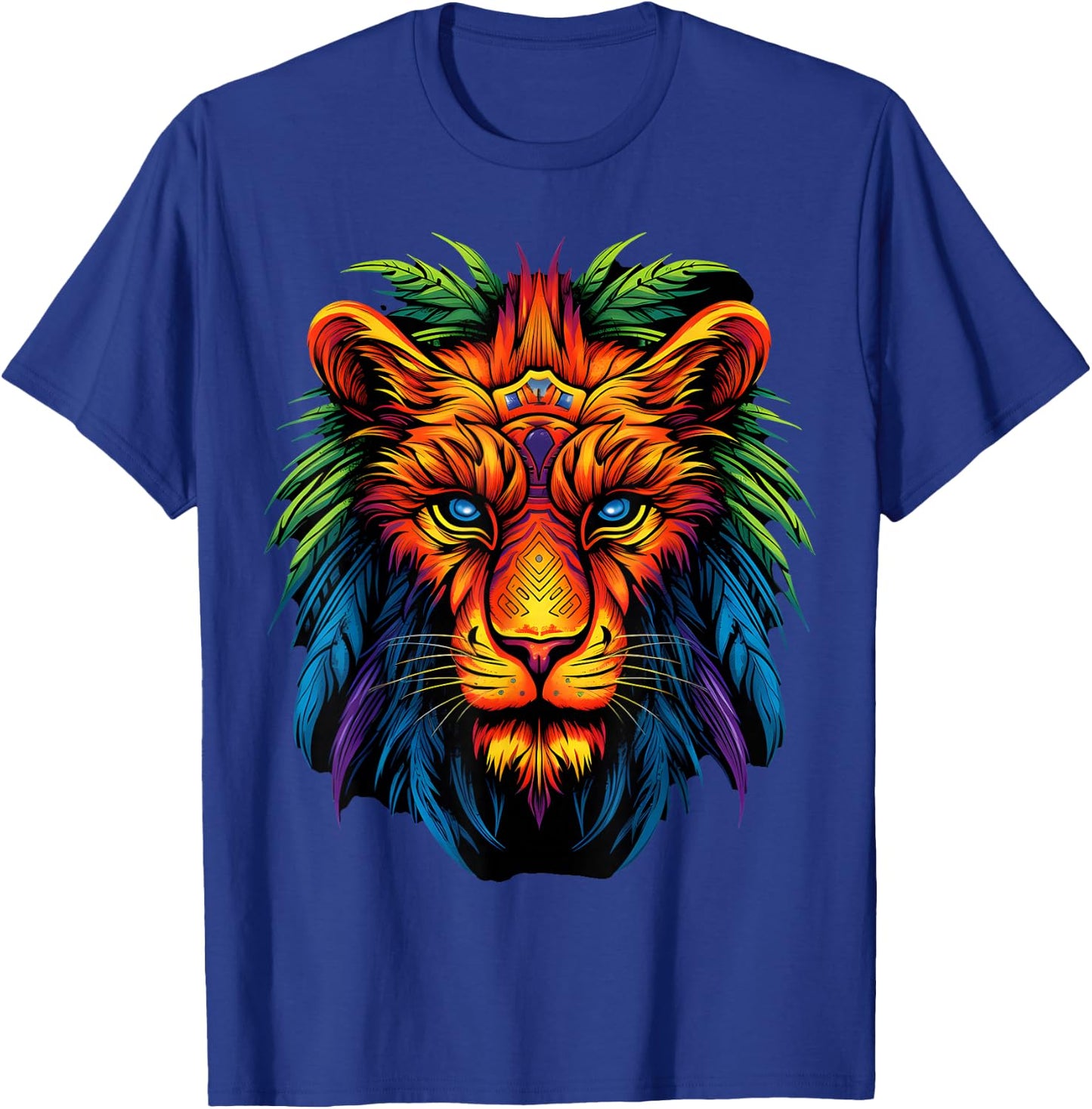 Tribal Lion T-Shirt - T-Shirt | Royal