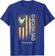 USA American Flag - Chicken Dad T-Shirt - T-Shirt | Royal