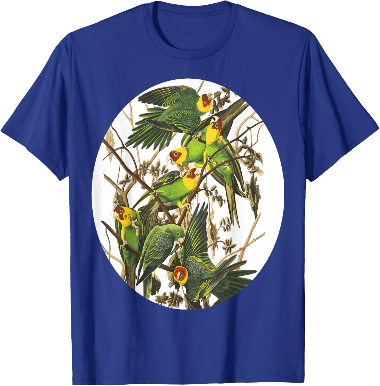 Birds Of North America T-Shirt - T-Shirt | Royal