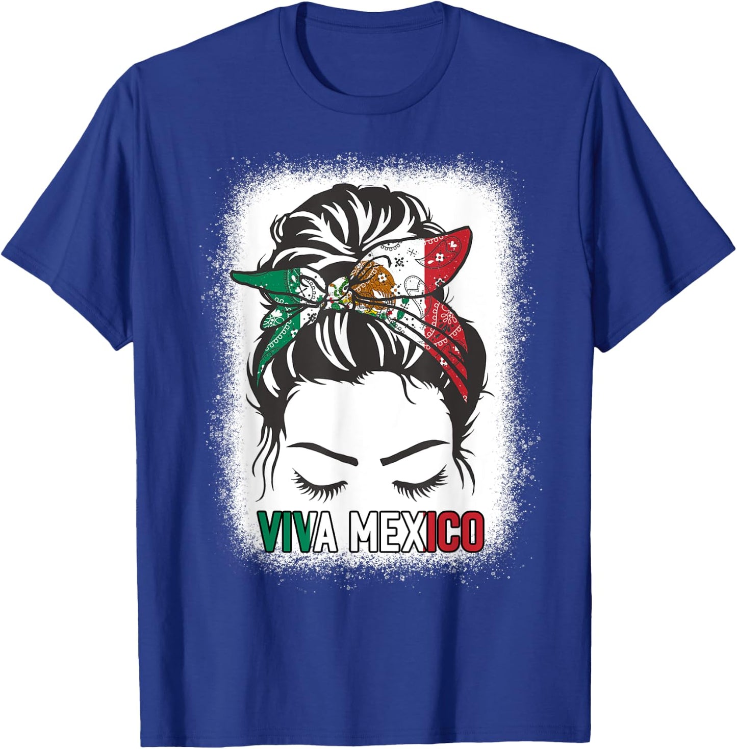 Mexico Independence Day Viva Mexican Flag Pride Hispanic Men T-Shirt - T-Shirt | Royal