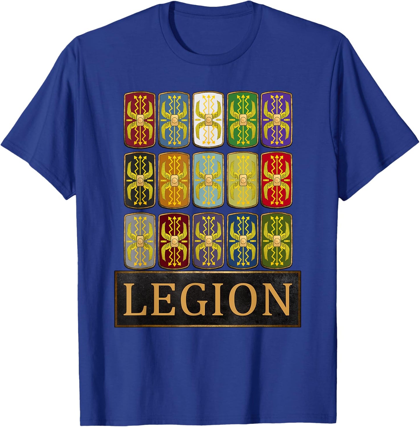 Legions of Rome Roman Army Shield of the Roman Empire T-Shirt - T-Shirt | Royal