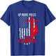 Up More Poles Than A Stripper Funny Power Lineman T-Shirt - T-Shirt | Royal