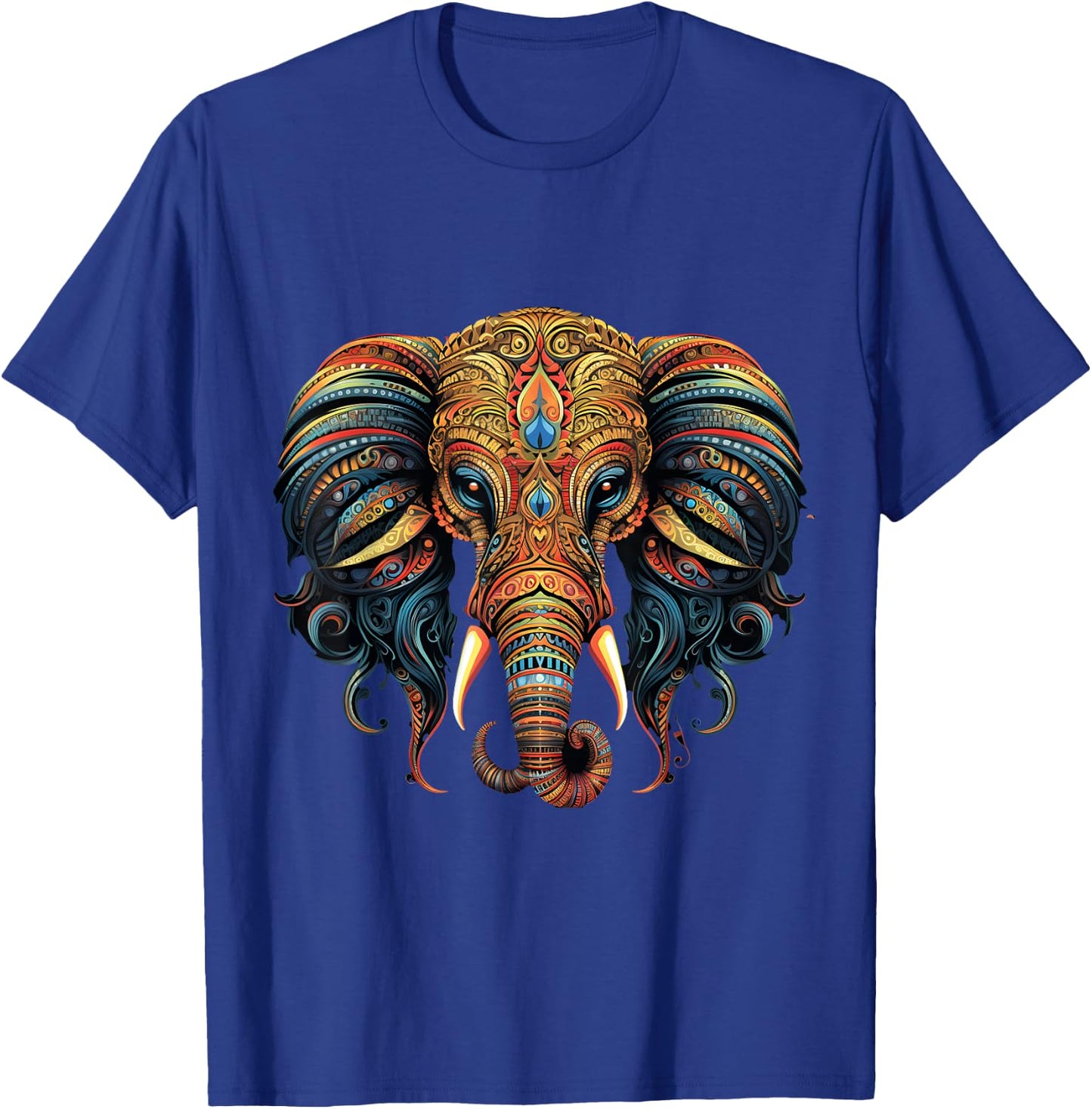 Elephant Graphic T-Shirt - T-Shirt | Royal