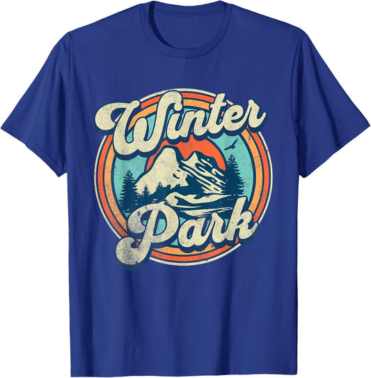 Winter Park Colorado T-Shirt - T-Shirt | Royal