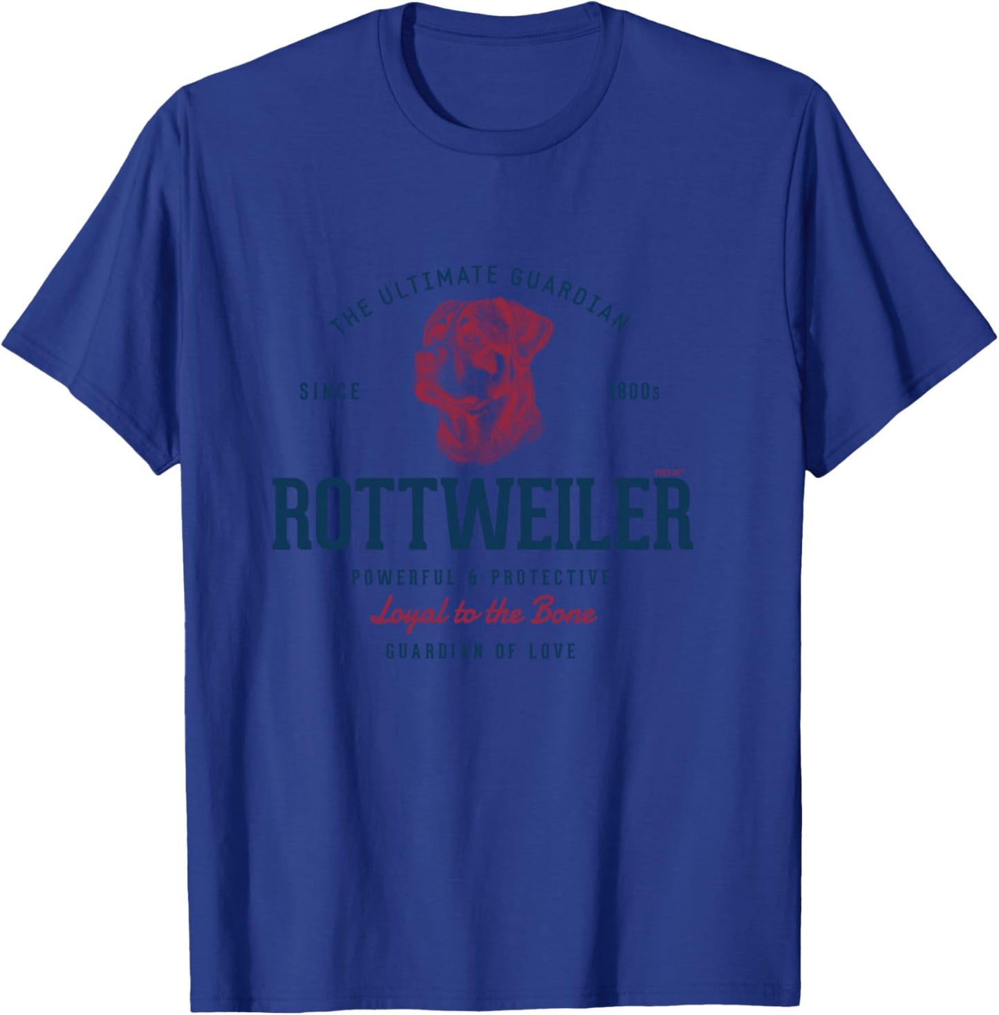 Retro Styled Vintage Rottweiler T-Shirt - T-Shirt | Royal