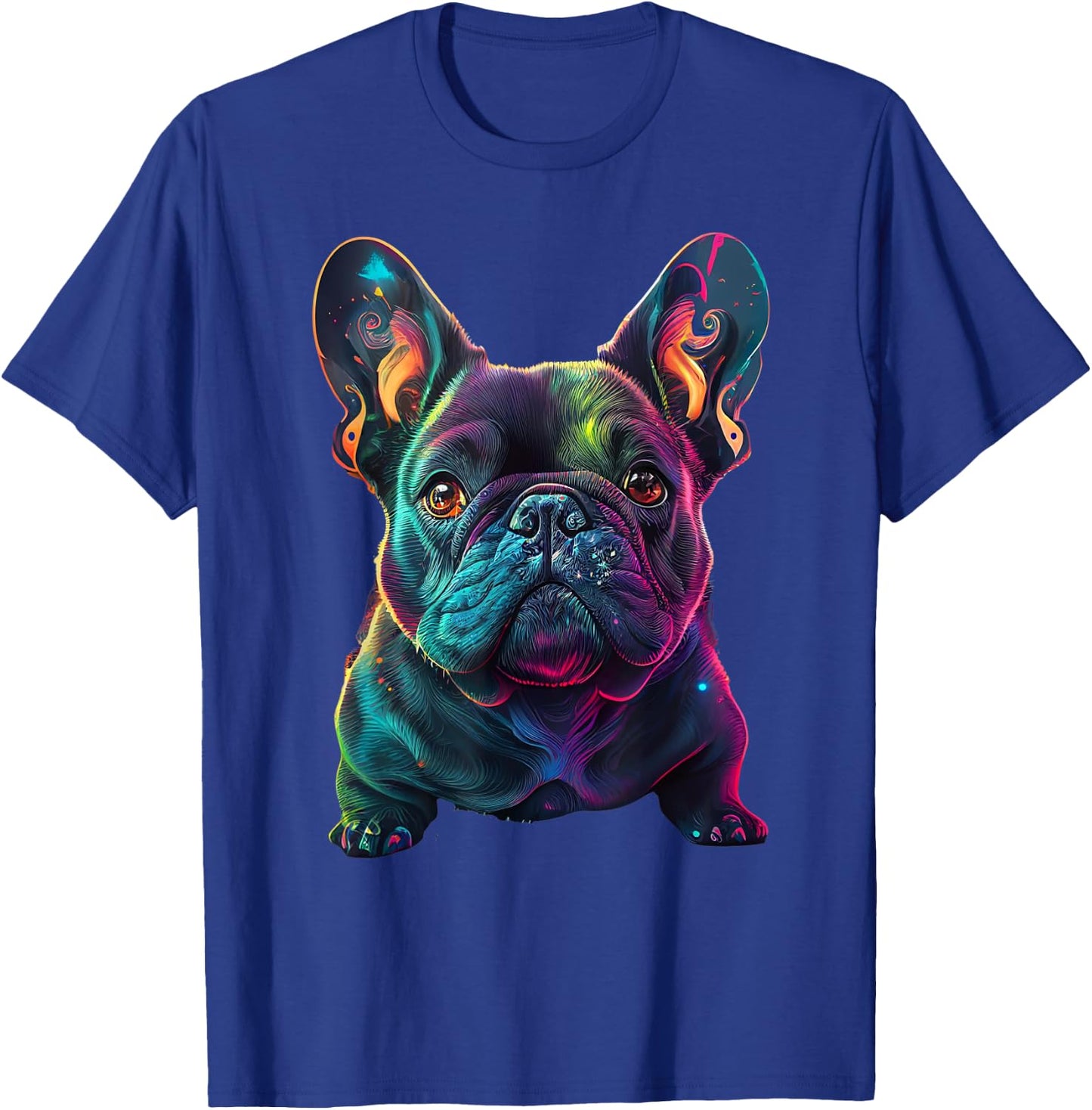 Frenchie Gifts French Bulldog & Women T-Shirt - T-Shirt | Royal