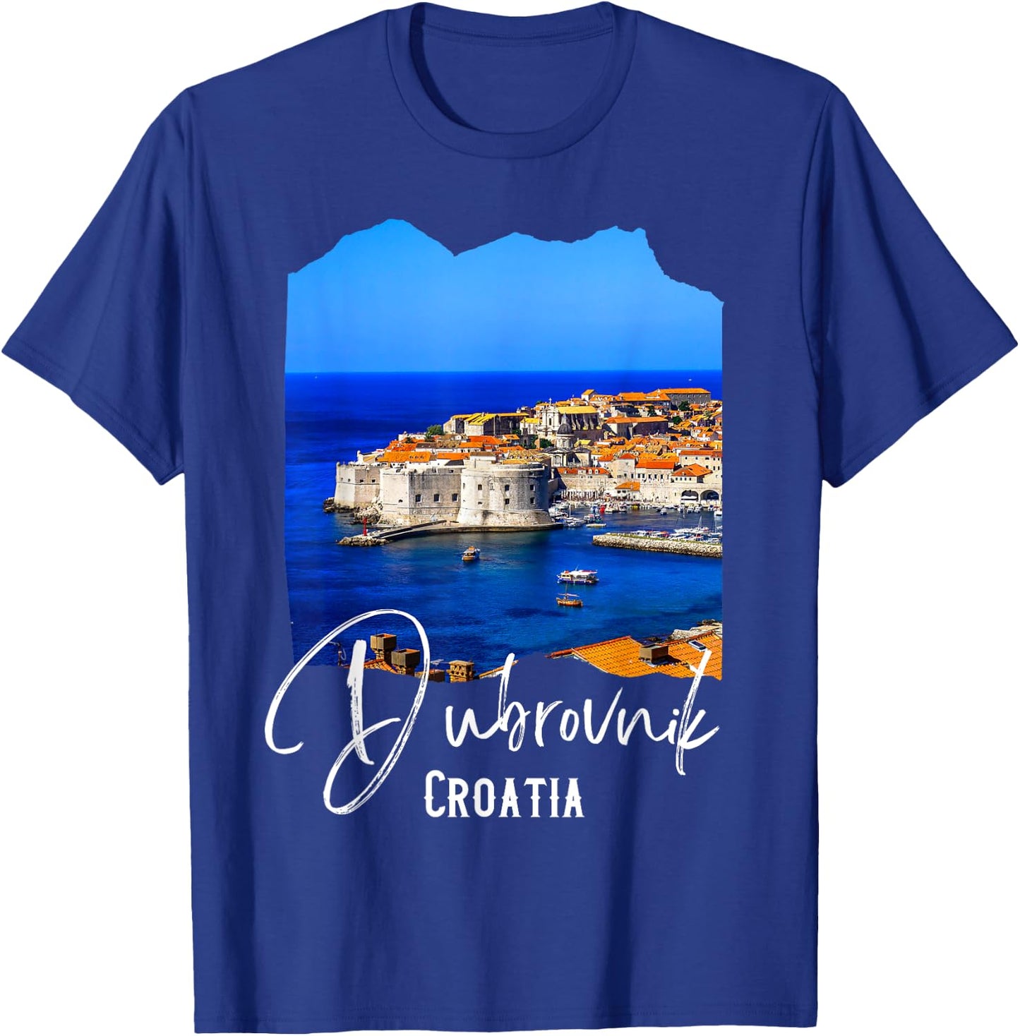Dubrovnik Souvenir Croatia Dubrovnik T-Shirt - T-Shirt | Royal