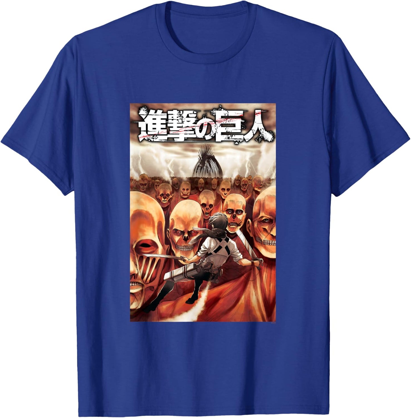 Attack on Titan Manga Mikasa Volume 31 Cover AOT Manga T-Shirt - T-Shirt | Royal