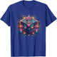 Sacred Geometry Flower of Life Metatron's Cube T-Shirt - T-Shirt | Royal