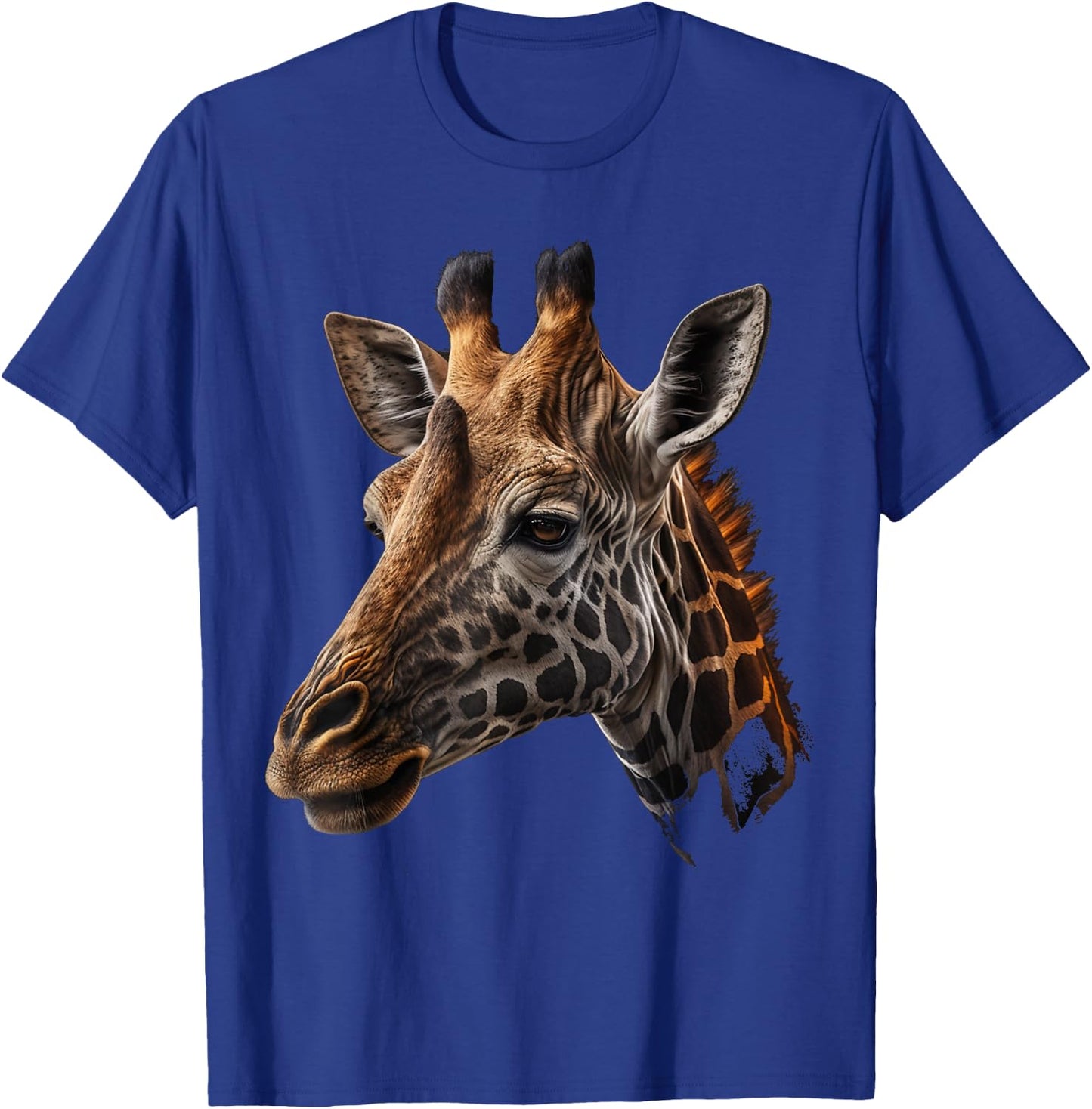 Giraffe Animal Print Giraffe T-Shirt - T-Shirt | Royal