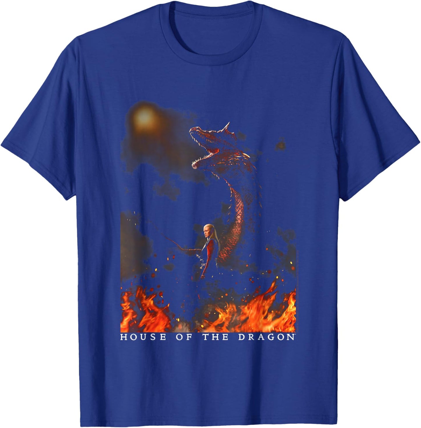 House of The Dragon Daemon with Dragon T-Shirt - T-Shirt | Royal