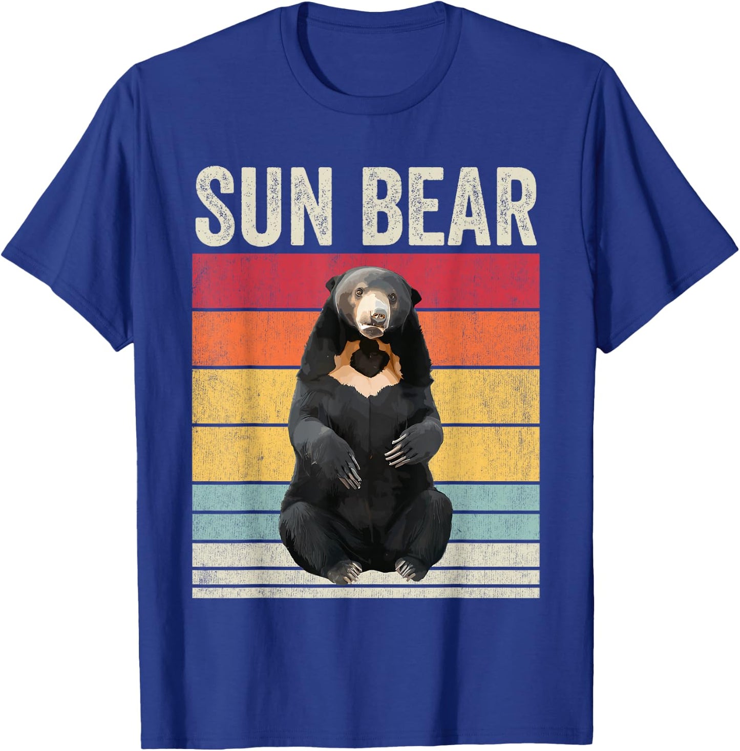 Sun Bear Vintage, Sun Bear T-Shirt - T-Shirt | Royal