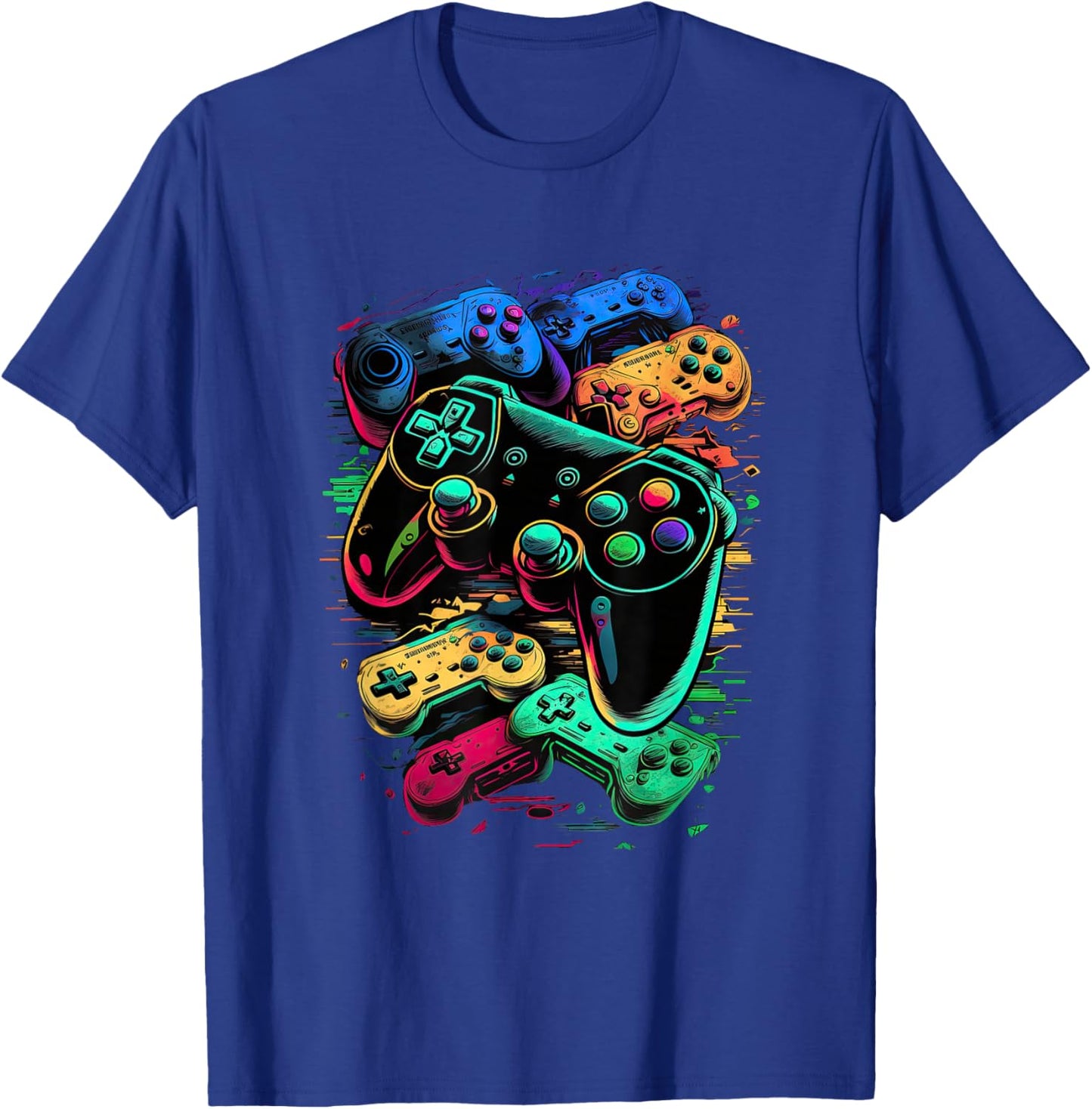 Control gamer Video Game Controller T-Shirt - T-Shirt | Royal