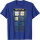 Cosplay Tardis Distressed Time-Traveller Sci-Fan T-Shirt - T-Shirt | Royal