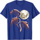 Three Capybara Moon Funny Capybara Meme Mystical Capybara T-Shirt - T-Shirt | Royal