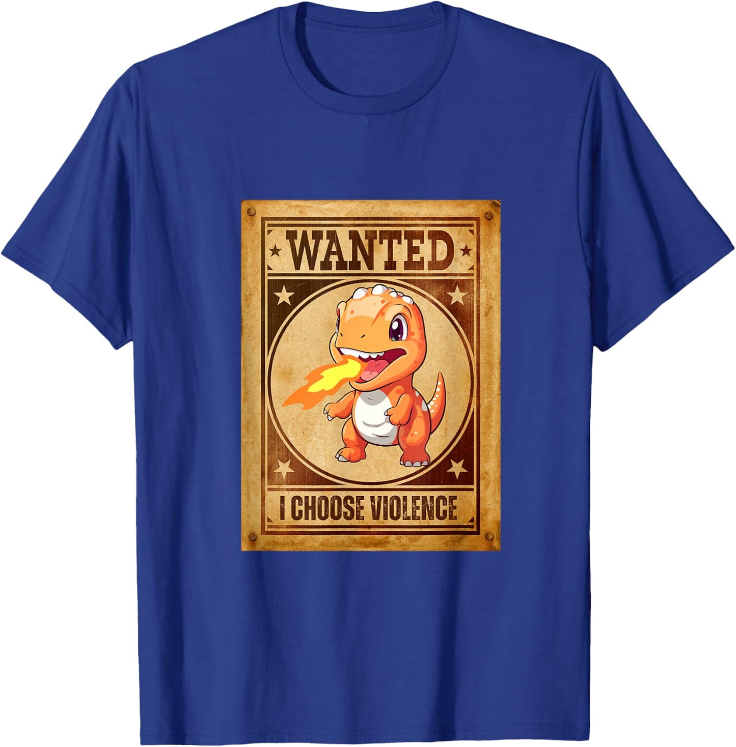 I CHOOSE VIOLENCE for Cat Lover Women T-Shirt - T-Shirt | Royal