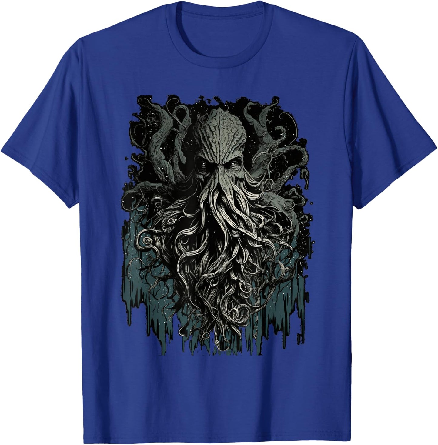 Cthulhu Lovecraft | Horror Cthulhu Myth | Entity of Cthulhu T-Shirt - T-Shirt | Royal